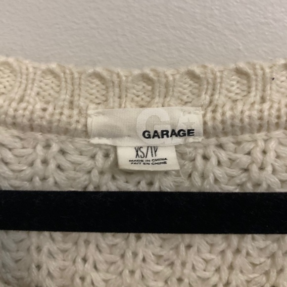 Garage Striped Knitted Sweater - Picture 3 of 3